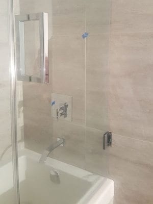 Shower door hardware